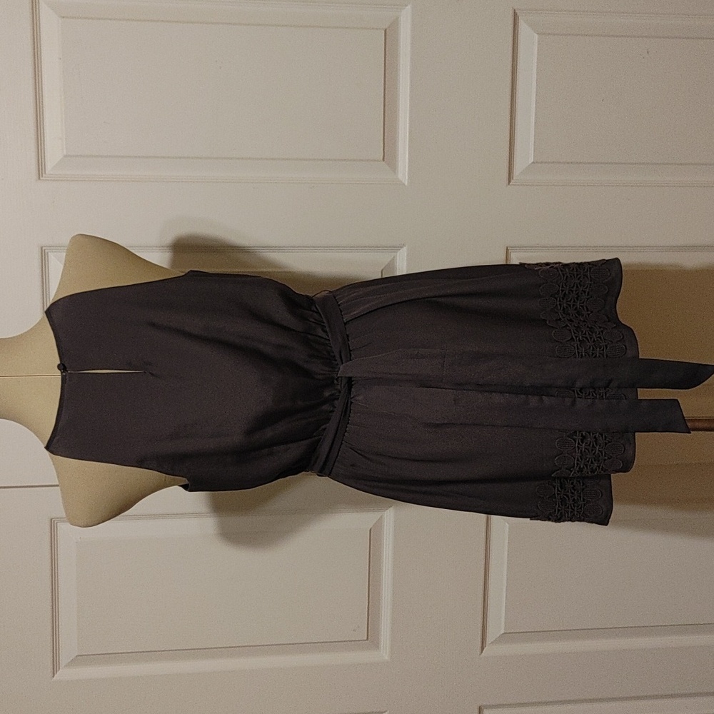 🖤Express Elegant Charcoal Dress - Picture 6 of 10